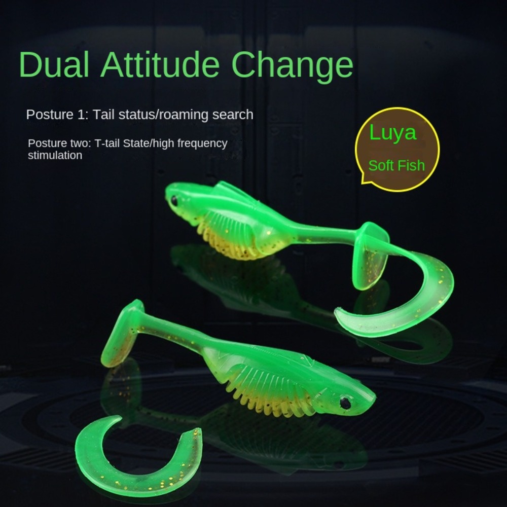 10 pçs pvc iscas macias de pes - Ice Fishing Line avaliação e preço