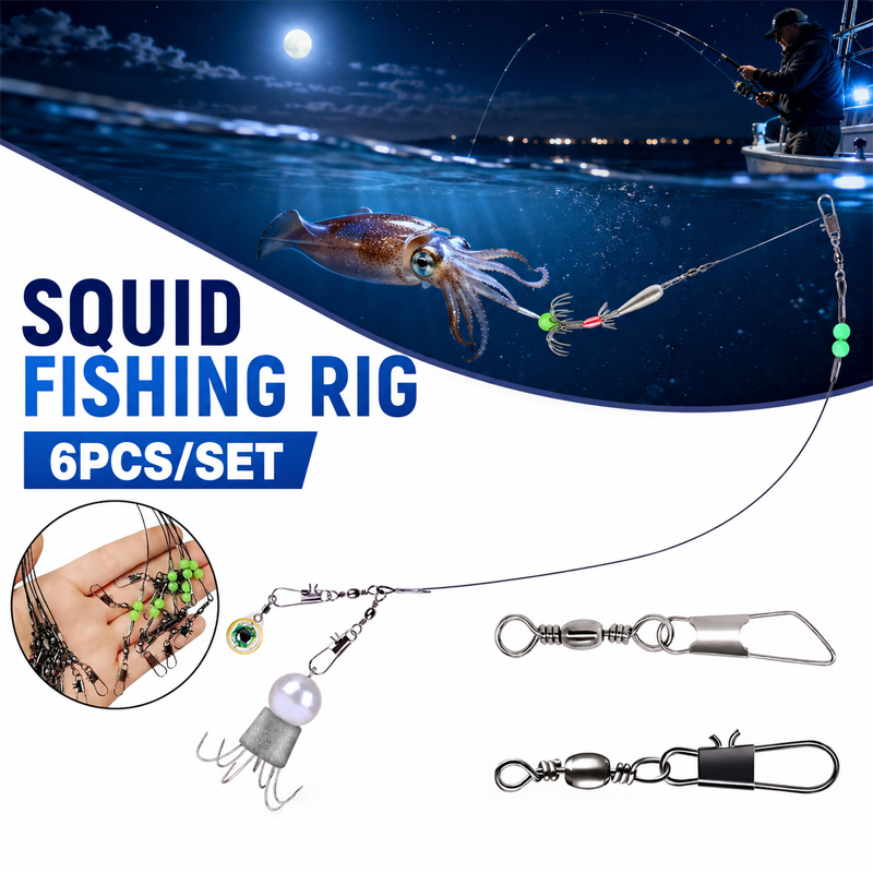 6 peças de equipamento de pesc - Saltwater Line avaliação e preço