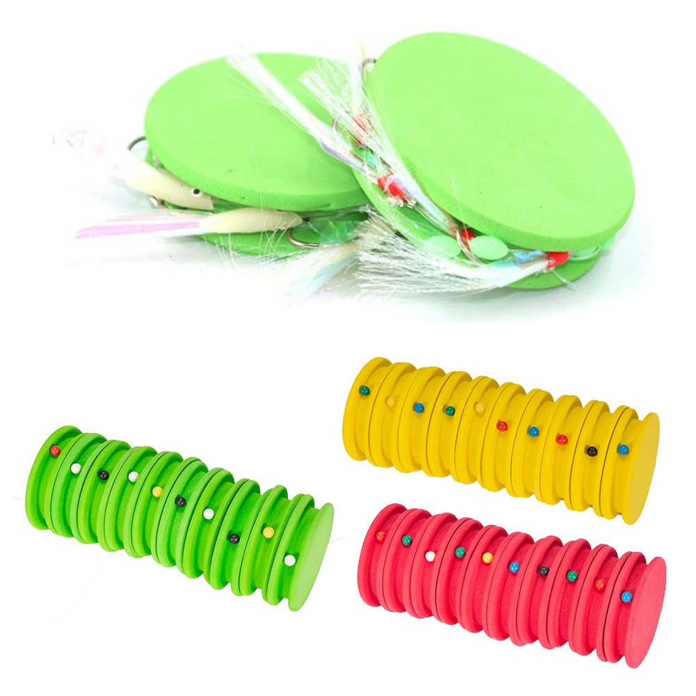 10 pçs/set equipamento de pesc - Fishing Line Dispenser avaliação e preço